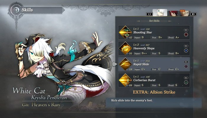 Ys IX: Monstrum Nox gata blanca
