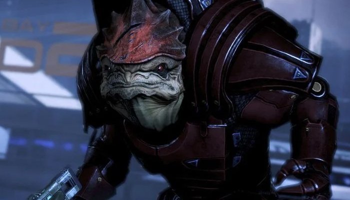 Compañeros Mass Effect 1 Wrex