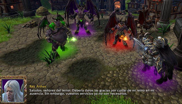 Warcraft III parte 7 Arthas señores del terror nathrezim