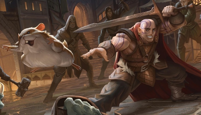 Baldur's Gate resumen Minsc Bu arte oficial extra