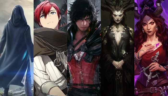Mis GOTY 2019-2023 Hogwarts Legacy, Ys IX: Monstrum Nox, Final Fantasy XVI, Diablo IV, Pathfinder: Wrath of the Righteous