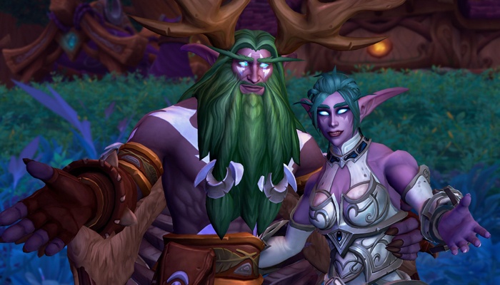 World of Warcraft: Dragonflight Malfurion Tyrande final feliz