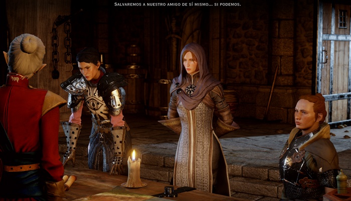 Lace Harding de Dragon Age Inquisition Intruso DLC