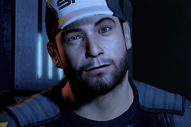 Joker y EDI en Mass Effect 2, IA y piloto se salvan mutuamente