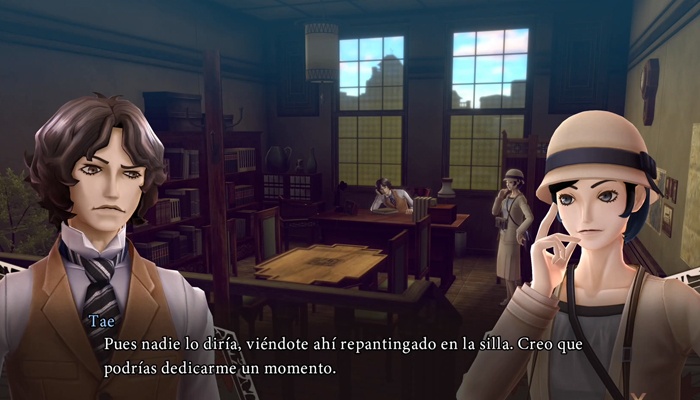 Raidou Remastered: Mystery Soulless Army Tae diálogos
