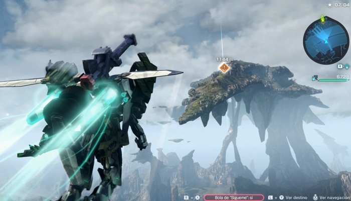 Rejugando Xenoblade Chronicles X skell mundo abierto