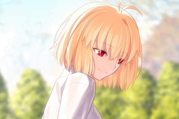 Tsukihime primera parte, ¿qué tal «A piece of blue glass moon»?