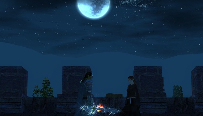 Tramo final en Neverwinter Nights 2 Elanee romance