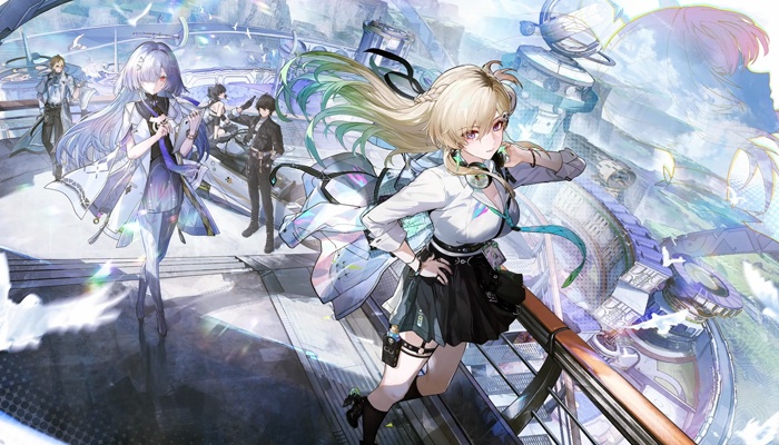 Wuthering Waves 3.0 Lahai'Roi arte promocional Lynae Mornye Luuk Rover