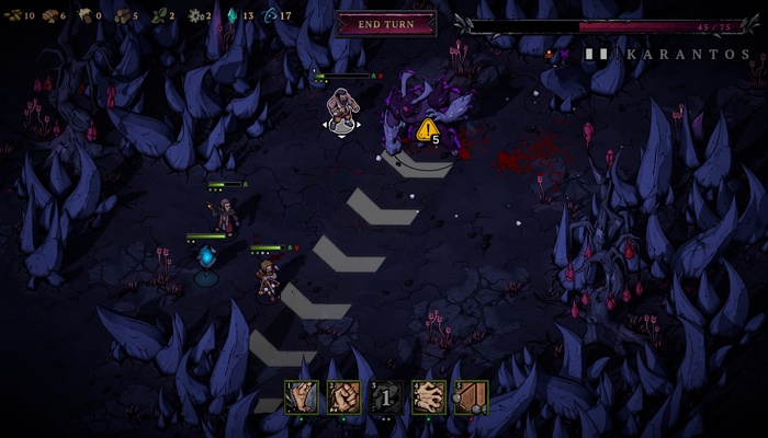 Blightstone jefe Karantos combate