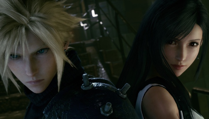 Aerith o Tifa en Final Fantasy VII lucha unidos