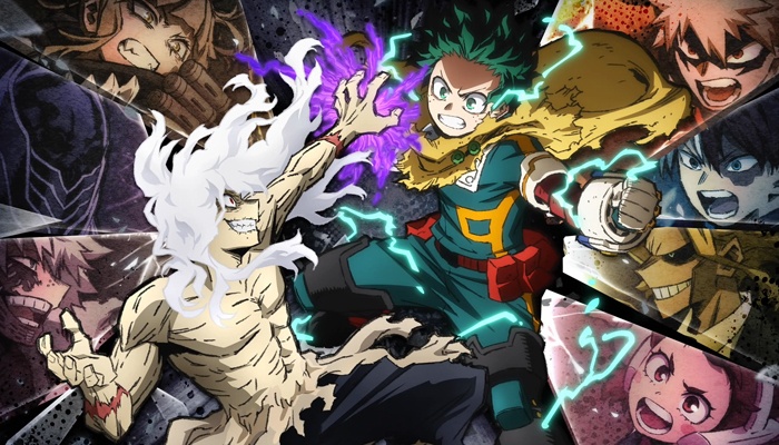 My Hero Academia: All's Justice arte promocional portada