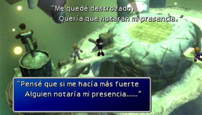 Rejugando Final Fantasy VII original Cloud Corriente Vital Tifa