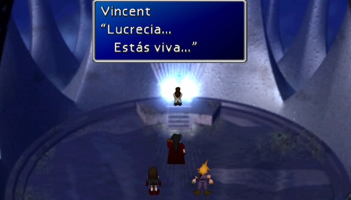 Rejugando Final Fantasy VII original Vincent Lucrecia