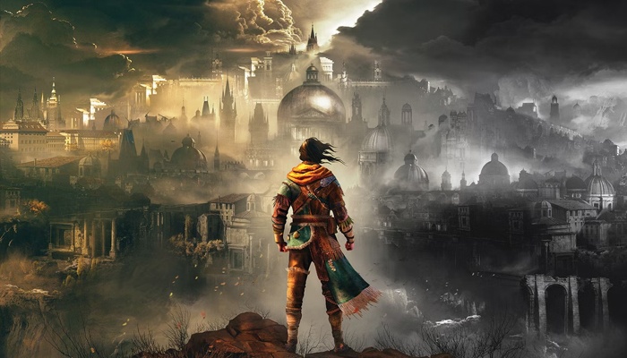 Greedfall: The Dying World arte portada promocional Vriden Gerr