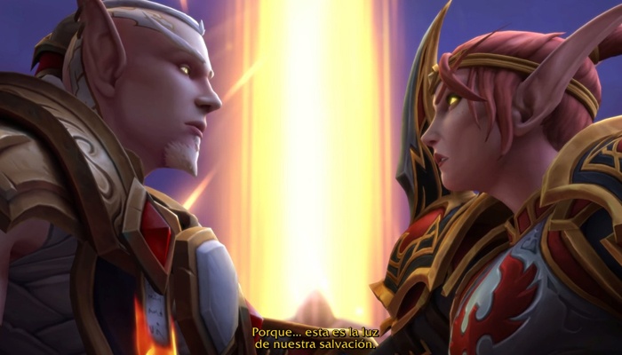 Inicio de Midnight World of Warcraft Arator Liadrin