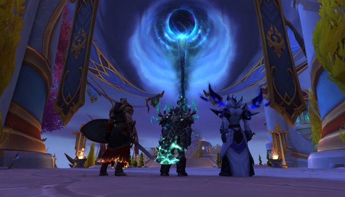 Inicio de World of Warcraft: Midnight parte 2 Fuente del Vacío del Sol Arator Umbric