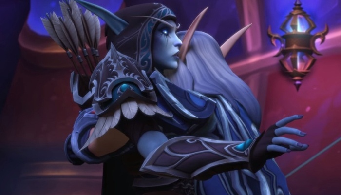 Inicio de World of Warcraft: Midnight parte 3 Sylvanas Vereesa Brisaveloz abrazo reencuentro