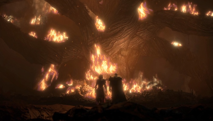 Serie Diablo IV Acto VIII: Señor del Odio protagonista Tyrael quema árbol susurros Lorath