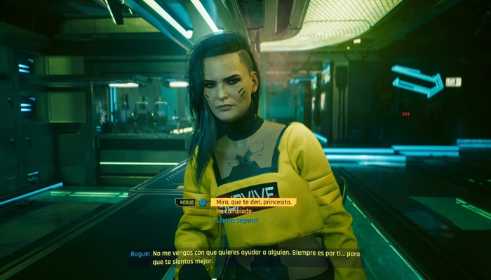 Cyberpunk 2077 Rogue Afterlife