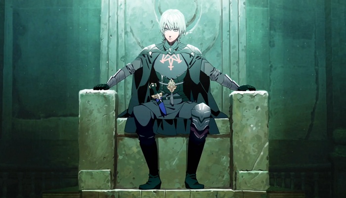 Edelgard o Rhea Fire Emblem: Three Houses Byleth trono