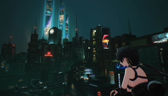 Wuthering Waves x Cyberpunk Night City Rover