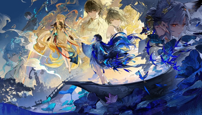 Wuthering Waves 3.5 arte promocional Suisui Jigran Yangyang Rover Hsin