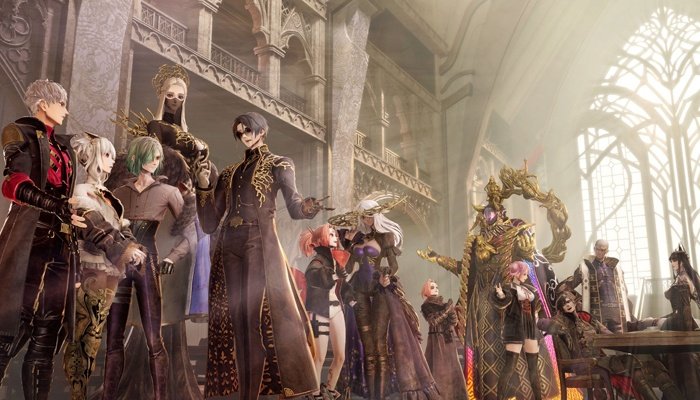Code Vein II: Mask of Idris grupo protagonista Lou Lyle Lavinia Josie Holly Lyse Iris Jadwiga
