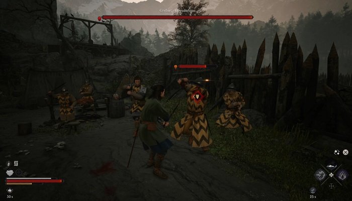 The Blood of Dawnwalker Coen combate