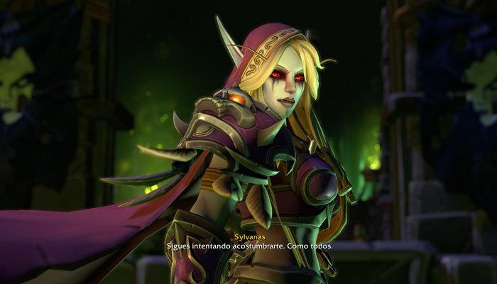 Warcraft III: Reino Olvidado Forsaken Kingdom Sylvanas Entrañas