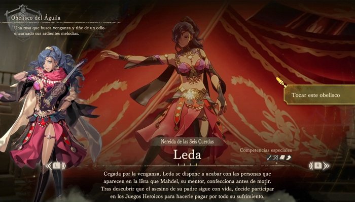 Fire Emblem: Fortune's Weave ruta Leda